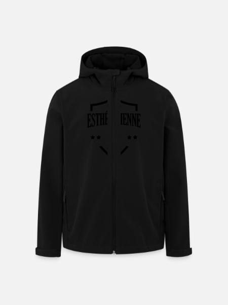 Esthéticienne / Esthétique / Beauté / Esthétique - Men’s Recycled Softshell Jacket by Stanley/Stella - black