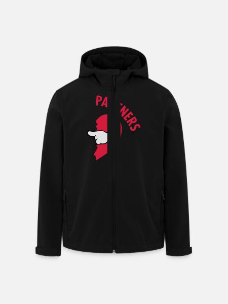 Running Partner (Part 2) - Recycelte Männer Softshell-Jacke von Stanley/Stella - Schwarz