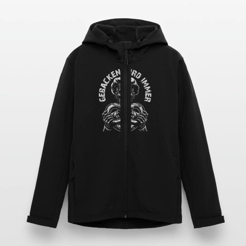 Zombie als Bäcker - gebacken wird immer Recycelte Männer Softshell-Jacke von Stanley/Stella
