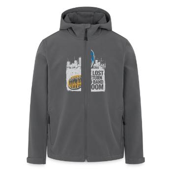 Für Fans der Marching Band - Recycelte Männer Softshell-Jacke von Stanley/Stella - Anthrazit - Vorne - AI Model Male 185 light (185cm)