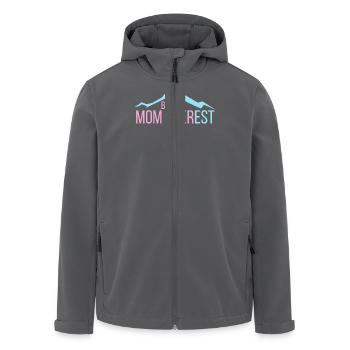 Best Mom Ever Mama Mother's Day Mount Everest - Men’s Recycled Softshell Jacket by Stanley/Stella - anthracite - Front - AI Model Male 185 light (185cm)