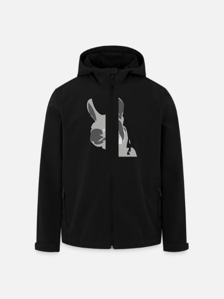 lama - Recycelte Männer Softshell-Jacke von Stanley/Stella - Schwarz