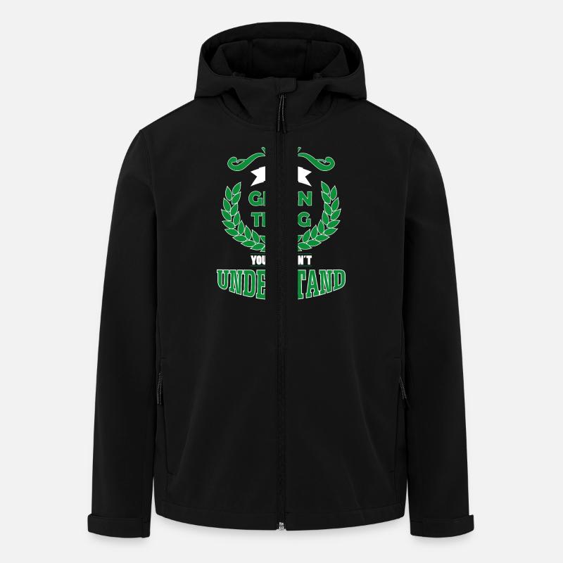 its a green thing - Men’s Recycled Softshell Jacket by Stanley/Stella - black