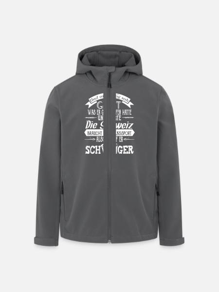 Schwinger - schwingen - Recycelte Männer Softshell-Jacke von Stanley/Stella - Schwarz