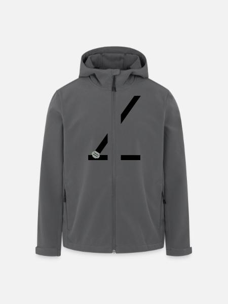 Seat belt - Men’s Recycled Softshell Jacket by Stanley/Stella - black
