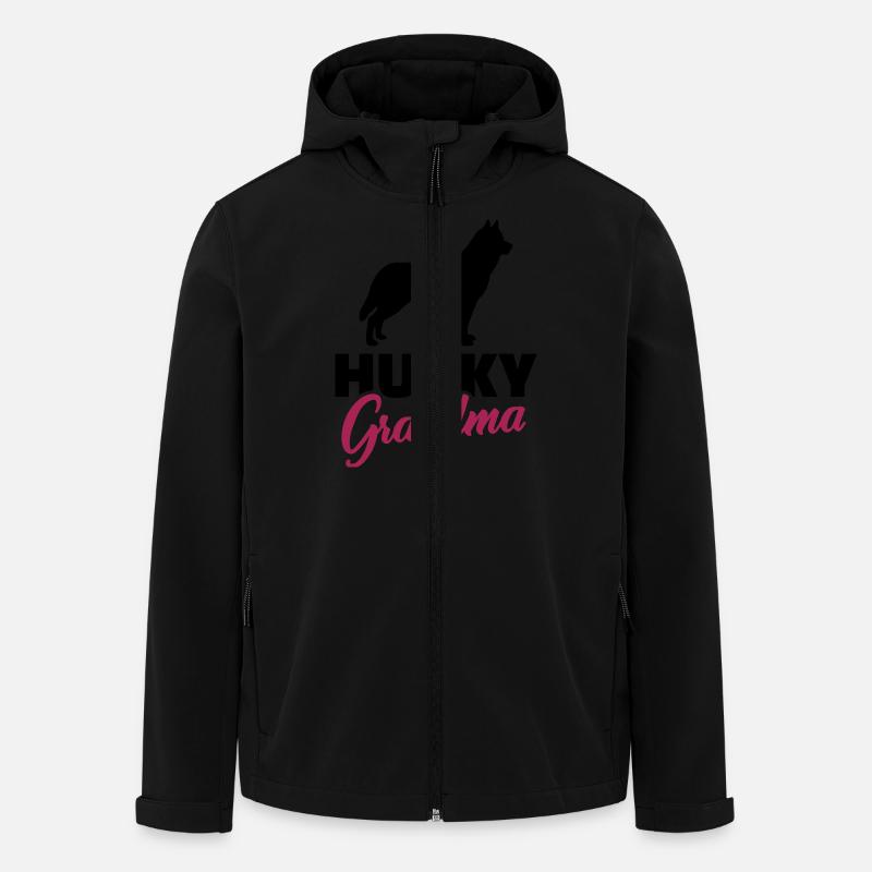 Husky - Veste softshell homme en polyester recyclé Stanley/Stella - noir