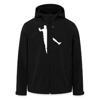 handball - Veste softshell homme en polyester recyclé Stanley/Stella - noir - Devant - AI Model Male 185 light (185cm)