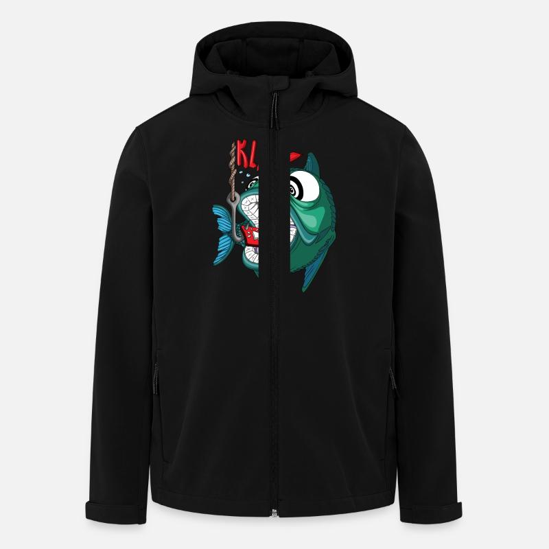 Appât à clics - Veste softshell homme en polyester recyclé Stanley/Stella - noir