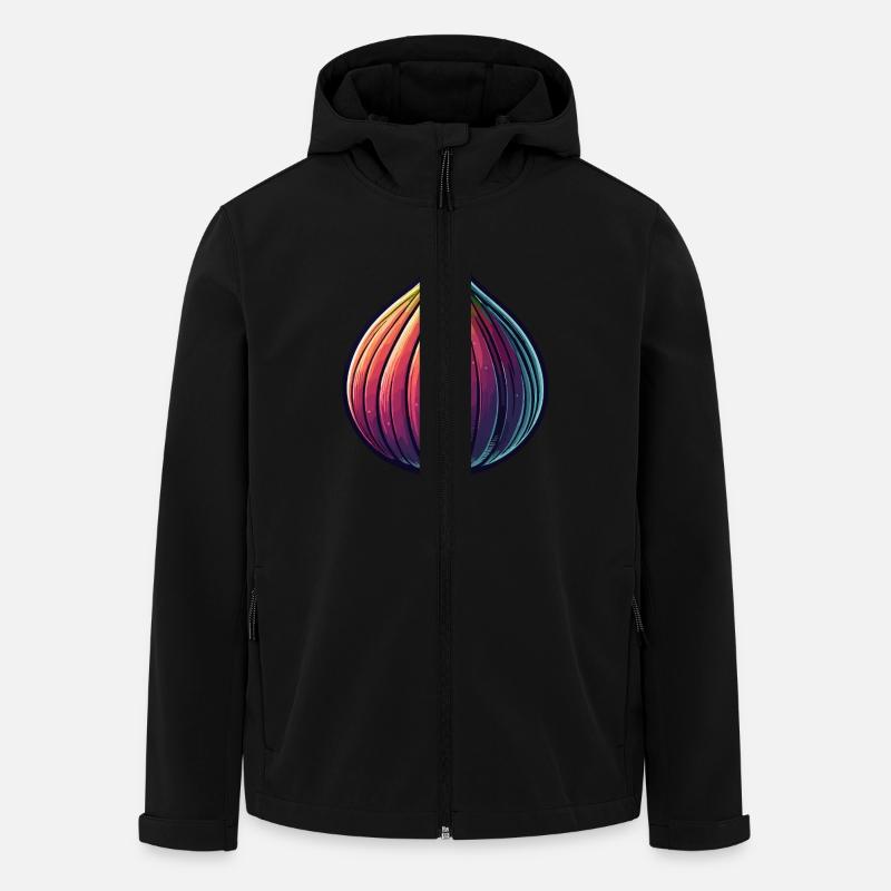 Fig - Men’s Recycled Softshell Jacket by Stanley/Stella - black