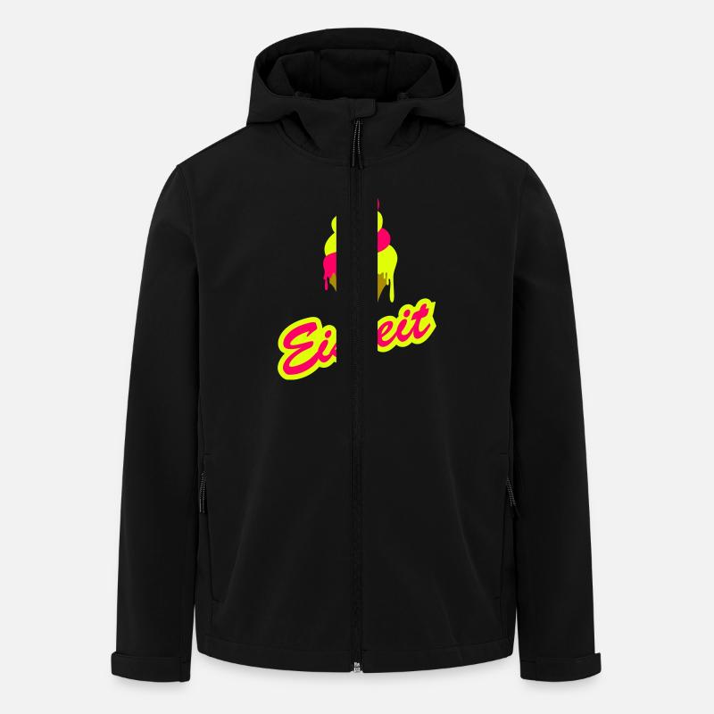 Eiszeit - Recycelte Männer Softshell-Jacke von Stanley/Stella - Schwarz