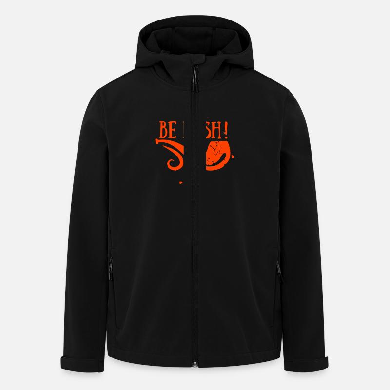 BE IRISH - Men’s Recycled Softshell Jacket by Stanley/Stella - black