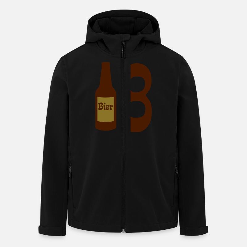 18 - Men’s Recycled Softshell Jacket by Stanley/Stella - black