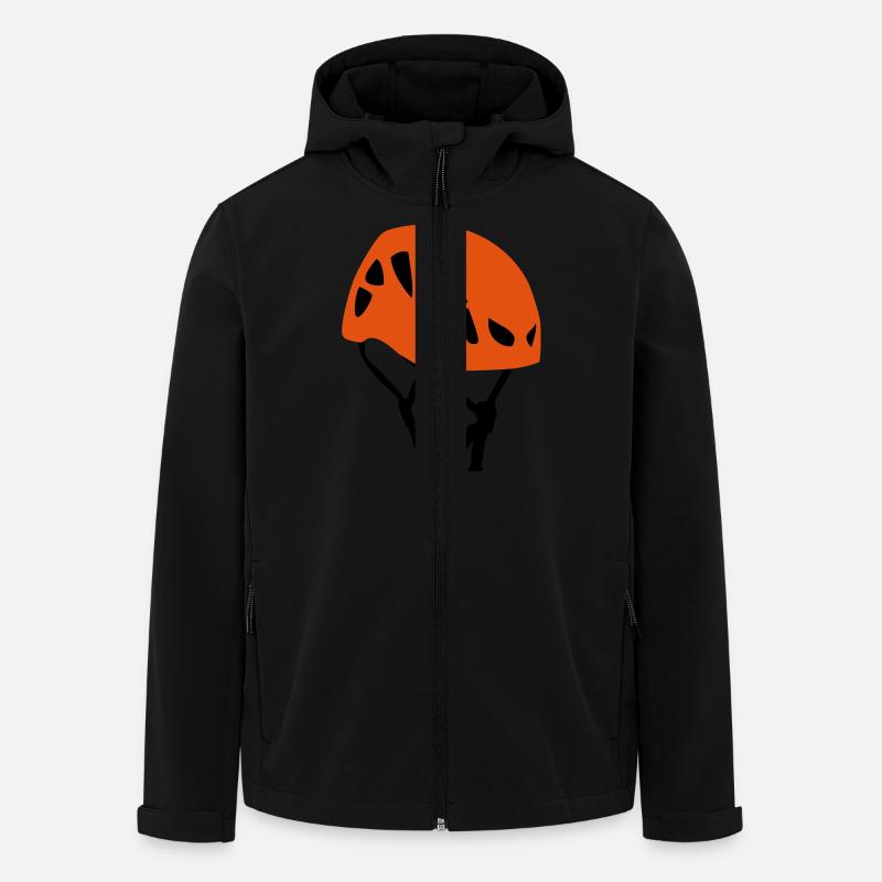 kletterhelm - Recycelte Männer Softshell-Jacke von Stanley/Stella - Schwarz