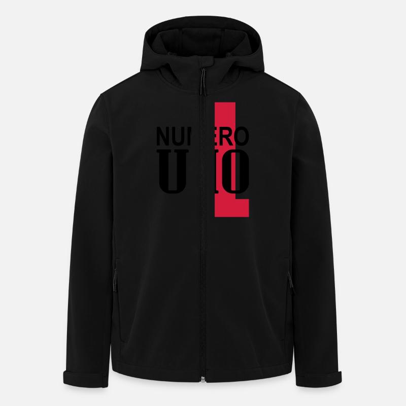 NUMERO UNO - Men’s Recycled Softshell Jacket by Stanley/Stella - black