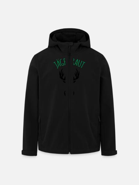 Jägerbraut 1c - Recycelte Männer Softshell-Jacke von Stanley/Stella - Schwarz