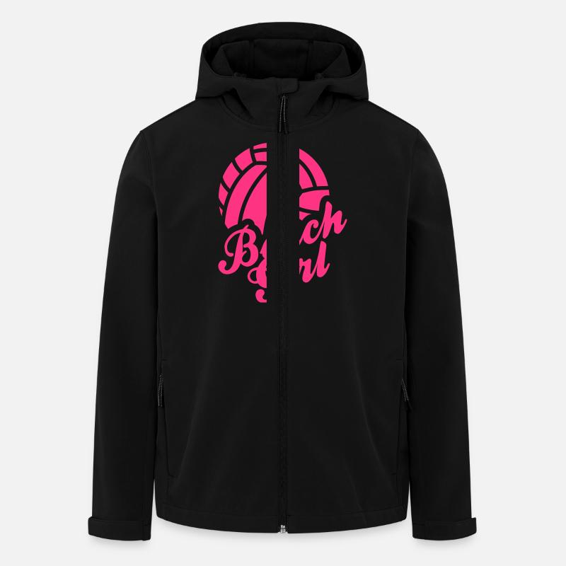 beach girl - Recycelte Männer Softshell-Jacke von Stanley/Stella - Schwarz