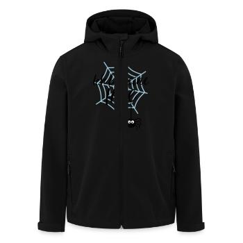 Ich bin eine Hexe - Recycelte Männer Softshell-Jacke von Stanley/Stella - Schwarz - Vorne - AI Model Male 185 light (185cm)