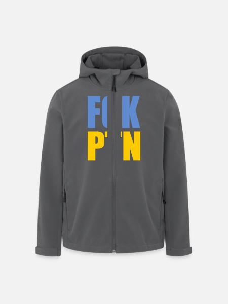 Fck ptn - Men’s Recycled Softshell Jacket by Stanley/Stella - black