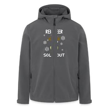Noël - Renne a été vendu canard drôle - Veste softshell homme en polyester recyclé Stanley/Stella - noir - Devant - AI Model Male 185 light (185cm)
