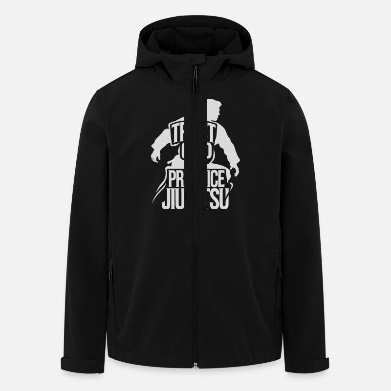 Experience discipline in grappling - Men’s Recycled Softshell Jacket by Stanley/Stella - black