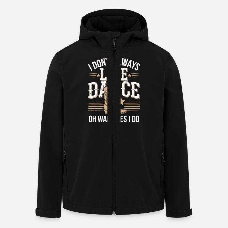 Danser avec passion - Veste softshell homme en polyester recyclé Stanley/Stella - noir