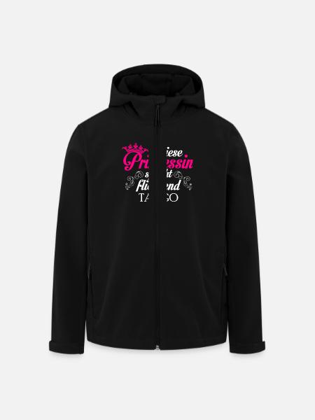 Tango - Prinzessin - Recycelte Männer Softshell-Jacke von Stanley/Stella - Schwarz