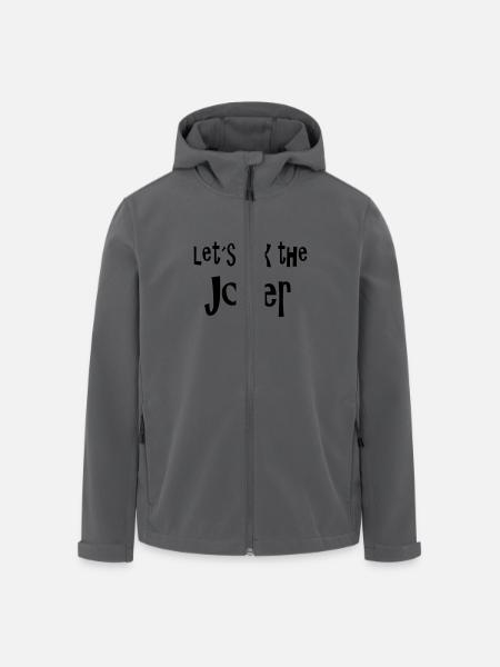 Joker - Men’s Recycled Softshell Jacket by Stanley/Stella - black
