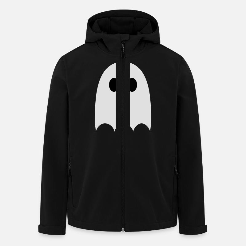 ghost - Men’s Recycled Softshell Jacket by Stanley/Stella - black