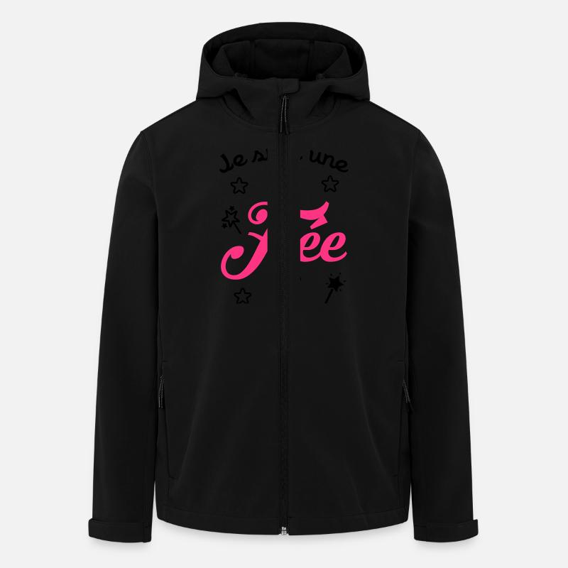 Mädchen / Fee / Prinzessin / Baby - Recycelte Männer Softshell-Jacke von Stanley/Stella - Schwarz