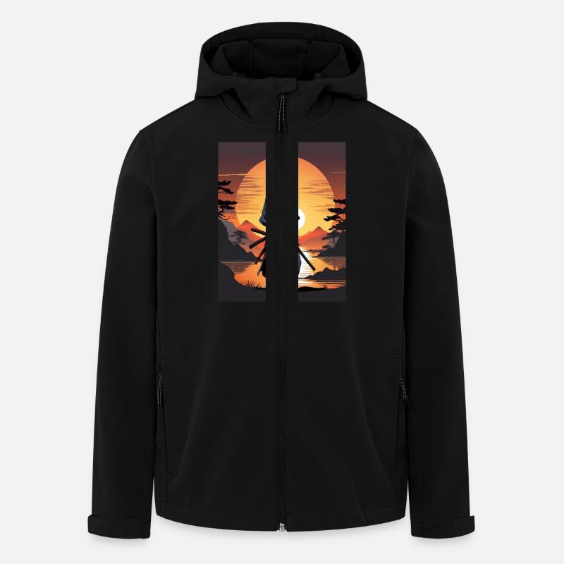 L’honneur éternel - Veste softshell homme en polyester recyclé Stanley/Stella - noir