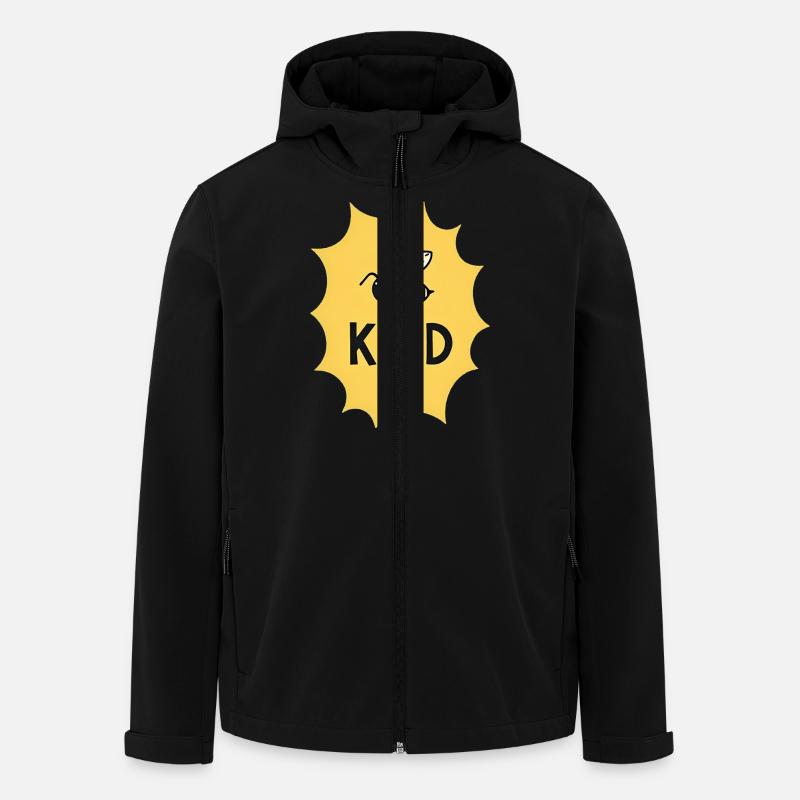 Bee Kind - Men’s Recycled Softshell Jacket by Stanley/Stella - black