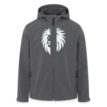 lion - Veste softshell homme en polyester recyclé Stanley/Stella - noir - Devant - AI Model Male 185 light (185cm)