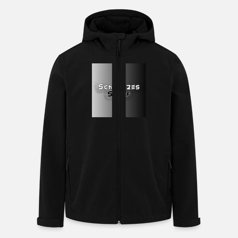 Schwarzes Schaf - Recycelte Männer Softshell-Jacke von Stanley/Stella - Schwarz