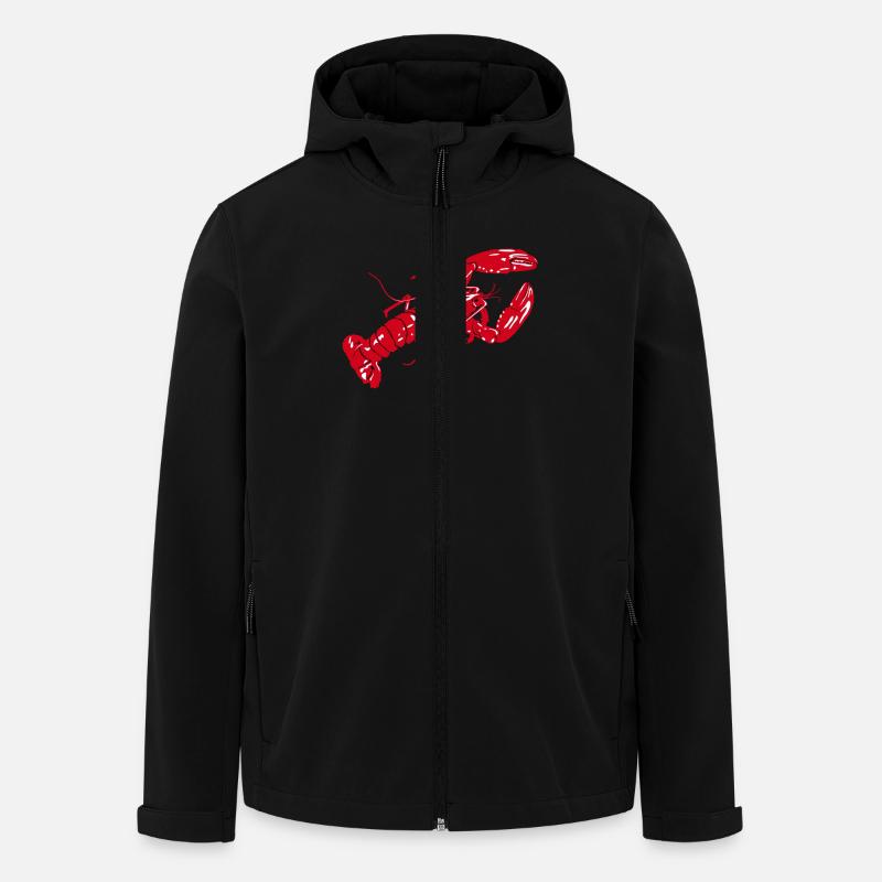 hummer - Recycelte Männer Softshell-Jacke von Stanley/Stella - Schwarz