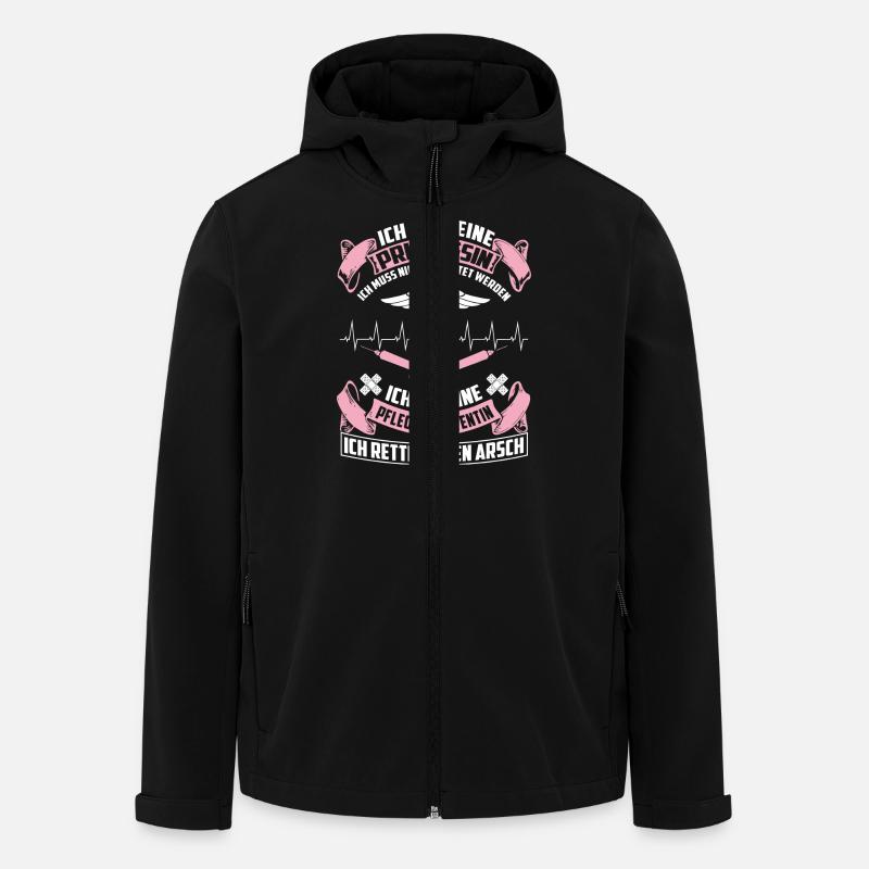 Assistant/e soins - princesse - Veste softshell homme en polyester recyclé Stanley/Stella - noir