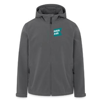 Süßer Vogel im Regen - Summer please - Recycelte Männer Softshell-Jacke von Stanley/Stella - Schwarz - Vorne - AI Model Male 185 light (185cm)