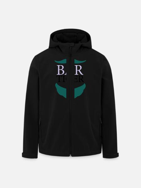 bar-tiger - BARTiger - Recycelte Männer Softshell-Jacke von Stanley/Stella - Schwarz