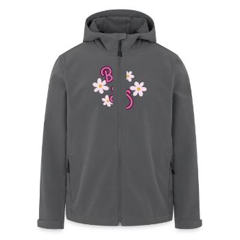 Big Sister – Geschwister Outfit - Recycelte Männer Softshell-Jacke von Stanley/Stella - Schwarz - Vorne - AI Model Male 185 light (185cm)