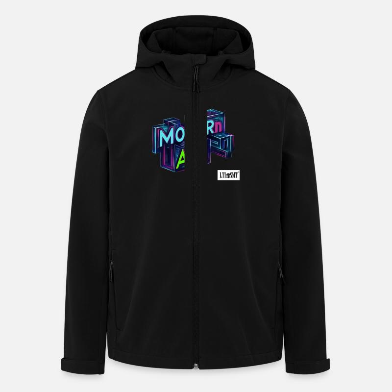 MOdeRn ART - Veste softshell homme en polyester recyclé Stanley/Stella - noir