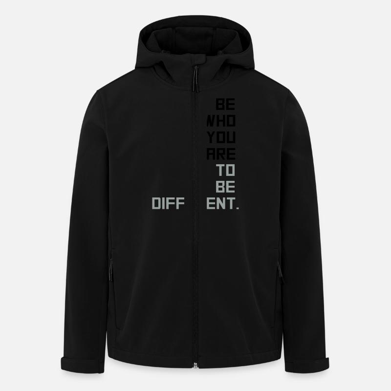 diversity - Recycelte Männer Softshell-Jacke von Stanley/Stella - Schwarz