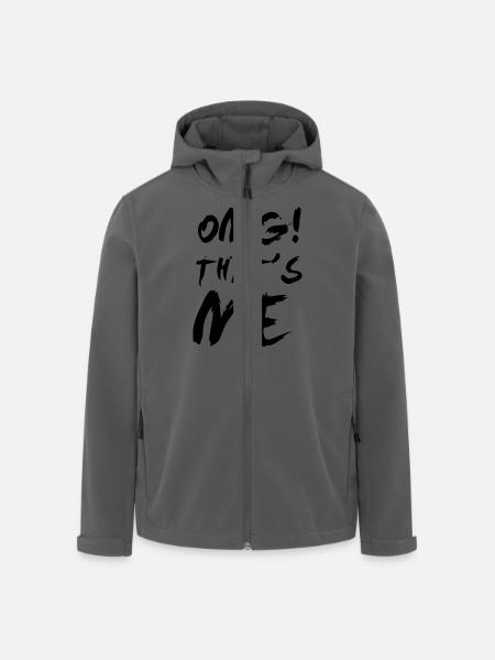 Oh my god! THAT'S ME! - Men’s Recycled Softshell Jacket by Stanley/Stella - black