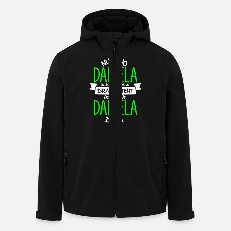 DANIELA die Echte - Recycelte Männer Softshell-Jacke von Stanley/Stella - Schwarz