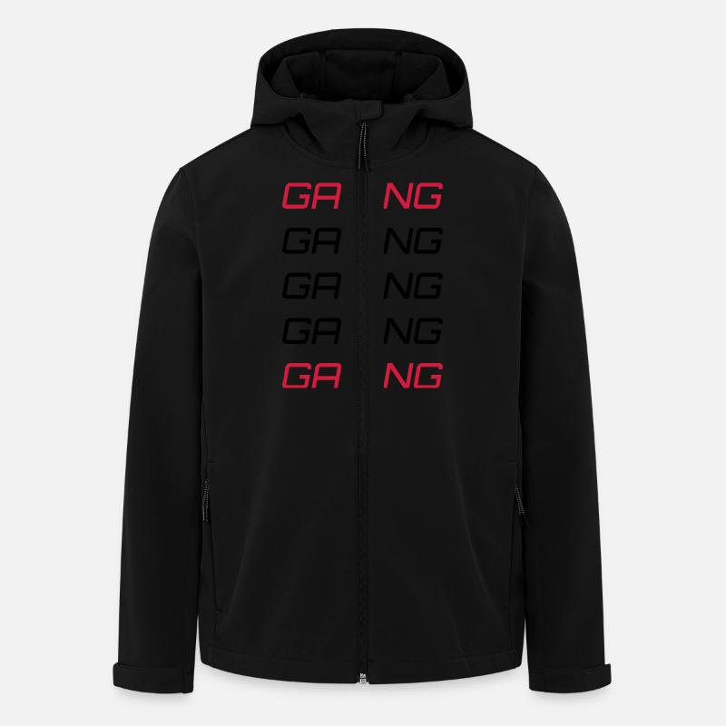 Gaming Gaming Gaming jeu de jeu - Veste softshell homme en polyester recyclé Stanley/Stella - noir