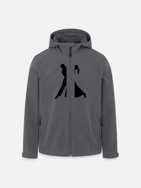 Dancing - Men’s Recycled Softshell Jacket by Stanley/Stella - black