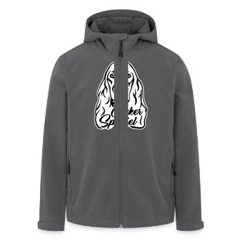 Cocker Spaniel - Veste softshell homme en polyester recyclé Stanley/Stella - charbon - Devant - AI Model Male 185 light (185cm)