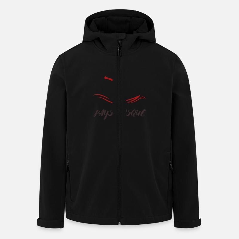 SURFEN BASKENLAND1 - Recycelte Männer Softshell-Jacke von Stanley/Stella - Schwarz
