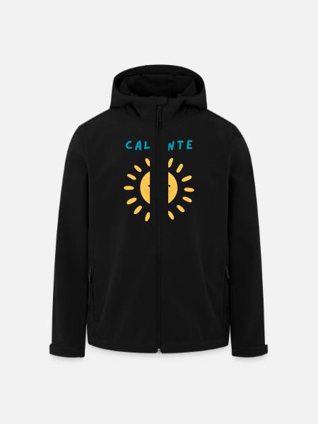 Caliente sun 2 - Men’s Recycled Softshell Jacket by Stanley/Stella - black