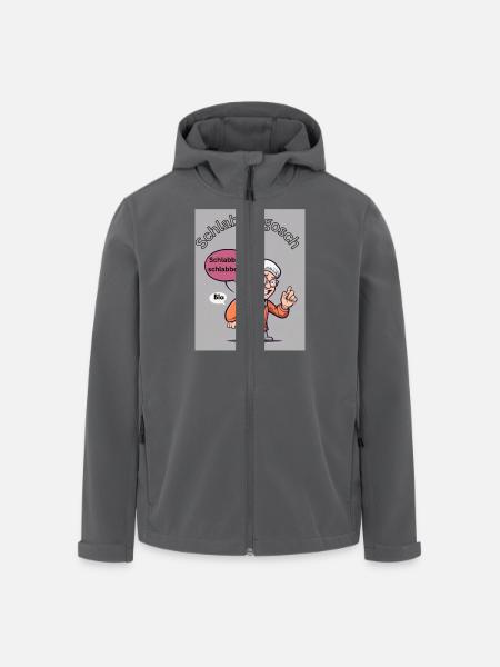 Schlabbergosch - Recycelte Männer Softshell-Jacke von Stanley/Stella - Schwarz