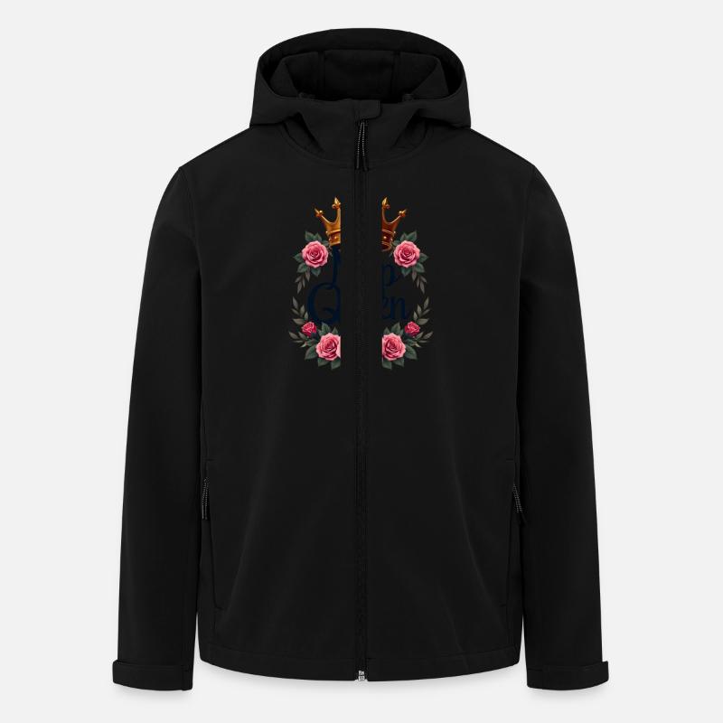 Nickerchen Königin - Recycelte Männer Softshell-Jacke von Stanley/Stella - Schwarz