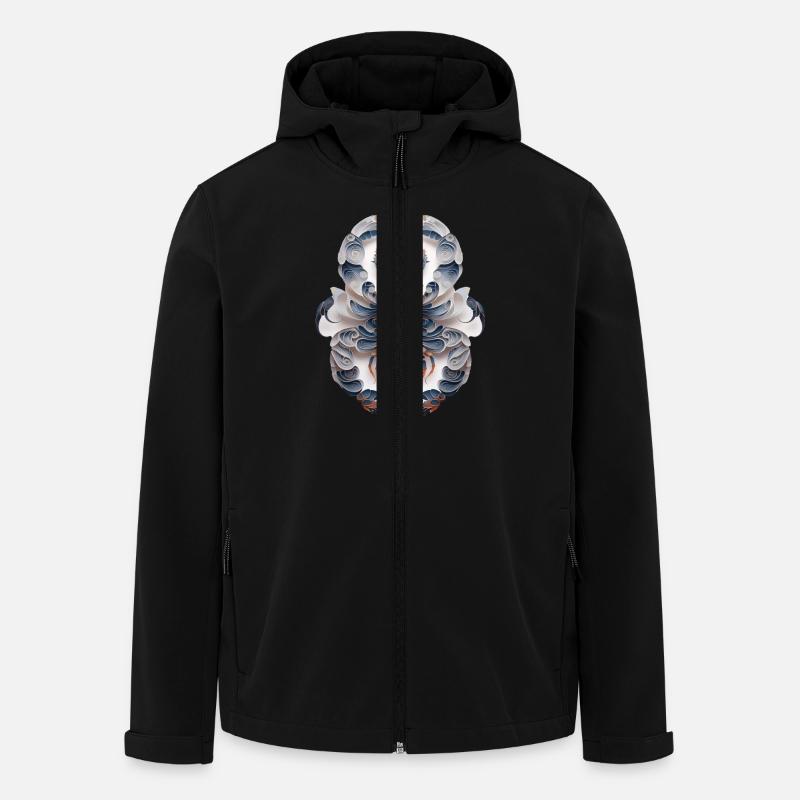 Signe du zodiaque Scorpion - Veste softshell homme en polyester recyclé Stanley/Stella - noir